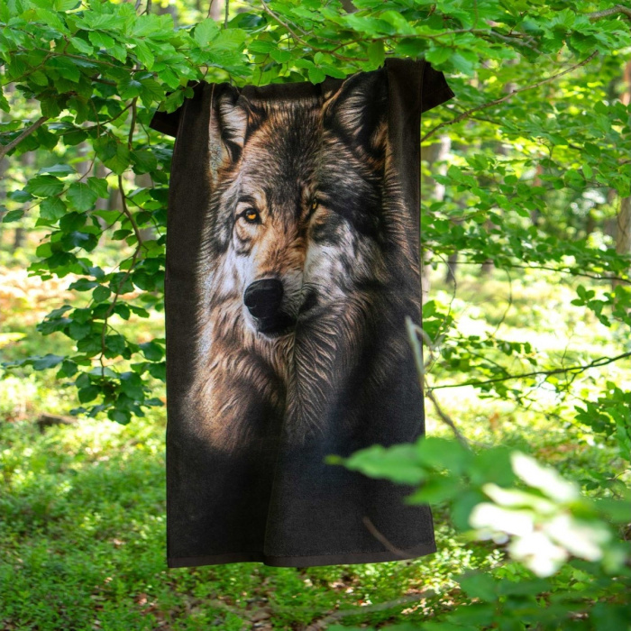 Ręcznik ZWOLTEX WILK brązowy